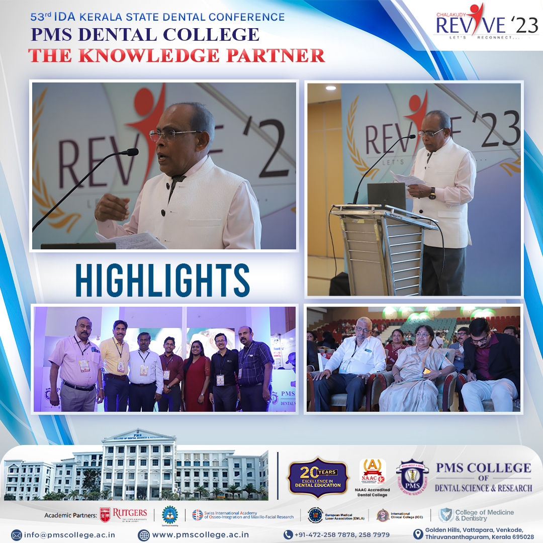 IDA Kerala State Dental Conference PMS The Knowledge Partner PMS