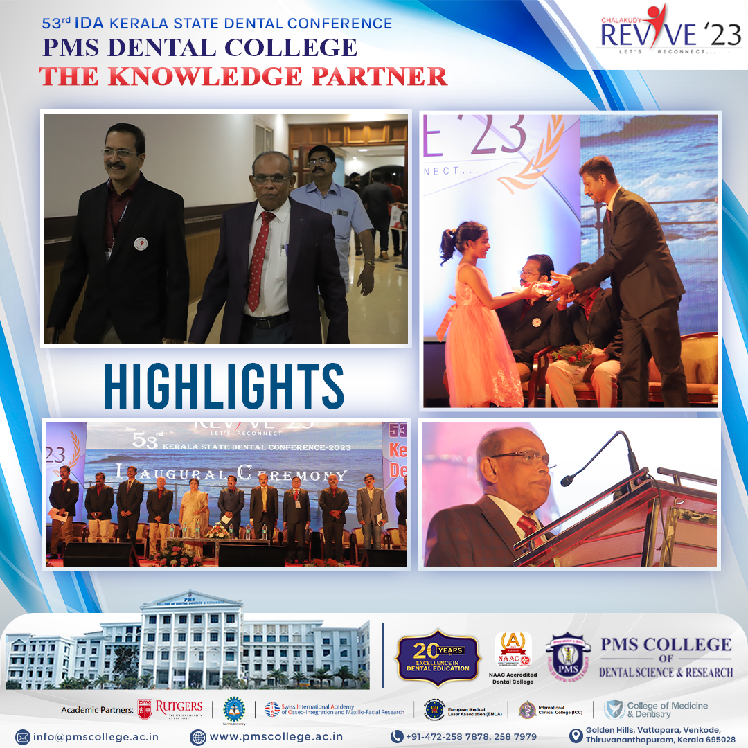 IDA Kerala State Dental Conference PMS The Knowledge Partner PMS