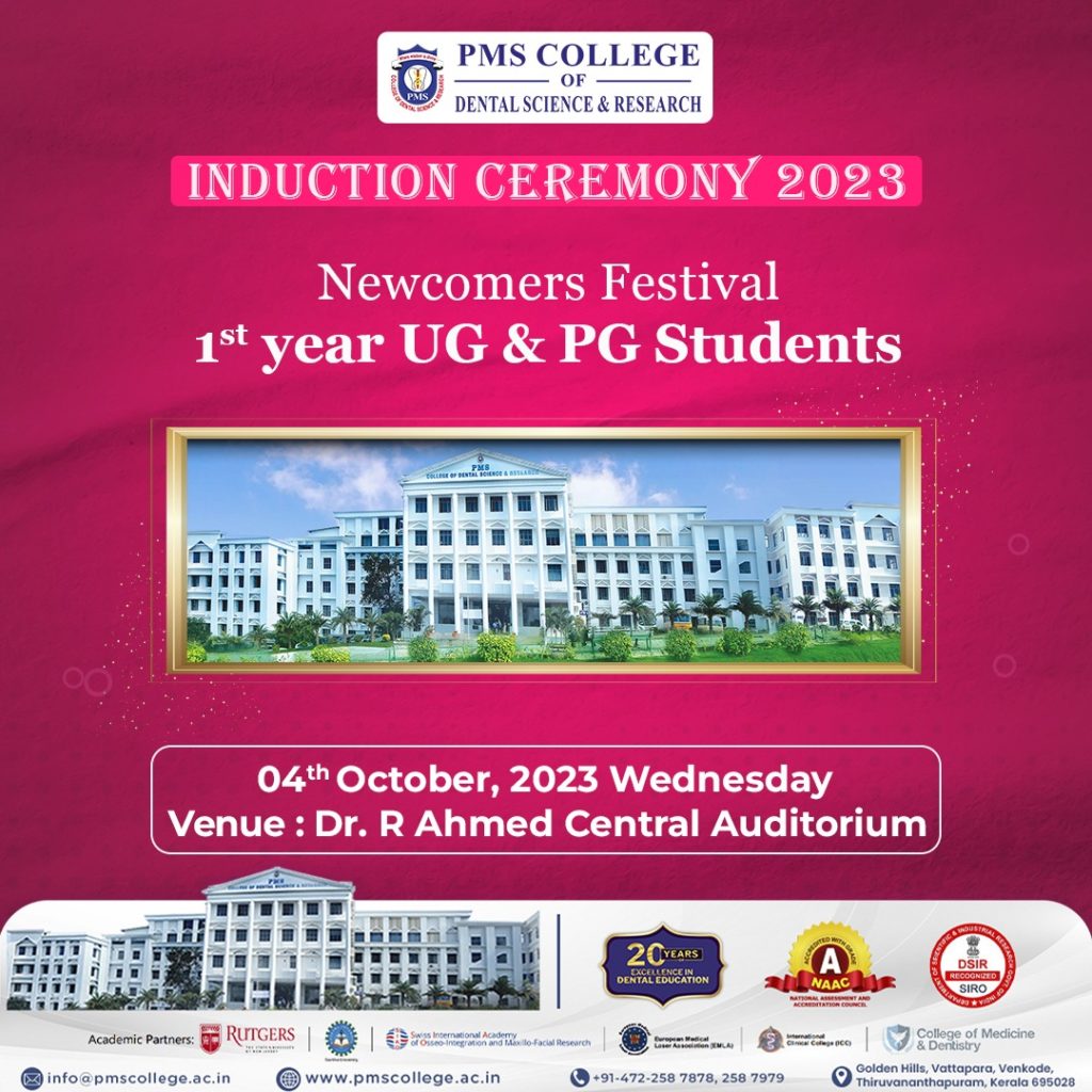 Induction Ceremony 2023 - PMS Dental College