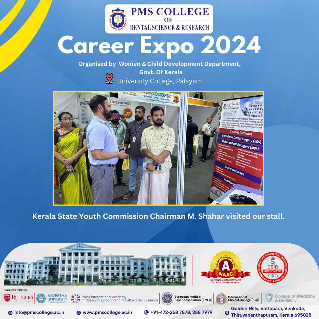 CAREER EXPO 2024 PMS Dental College