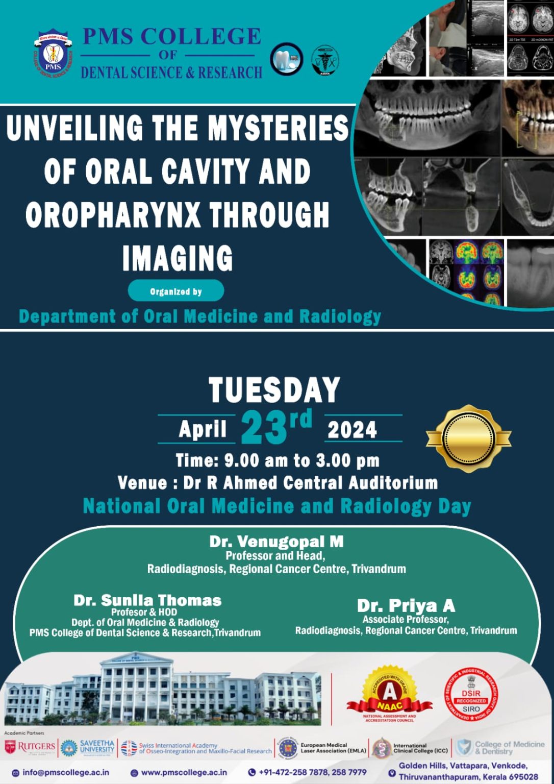 CDE Program on Unveiling the Mysteries of Oral Cavity and Oropharynx ...