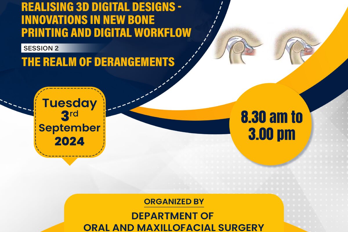 PMS College of Dental Science and Research warmly invites you to our CDE Program on September 3rd, 2024, from 8:30 AM to 3:00 PM at Dr. Ahmed Central Auditorium.