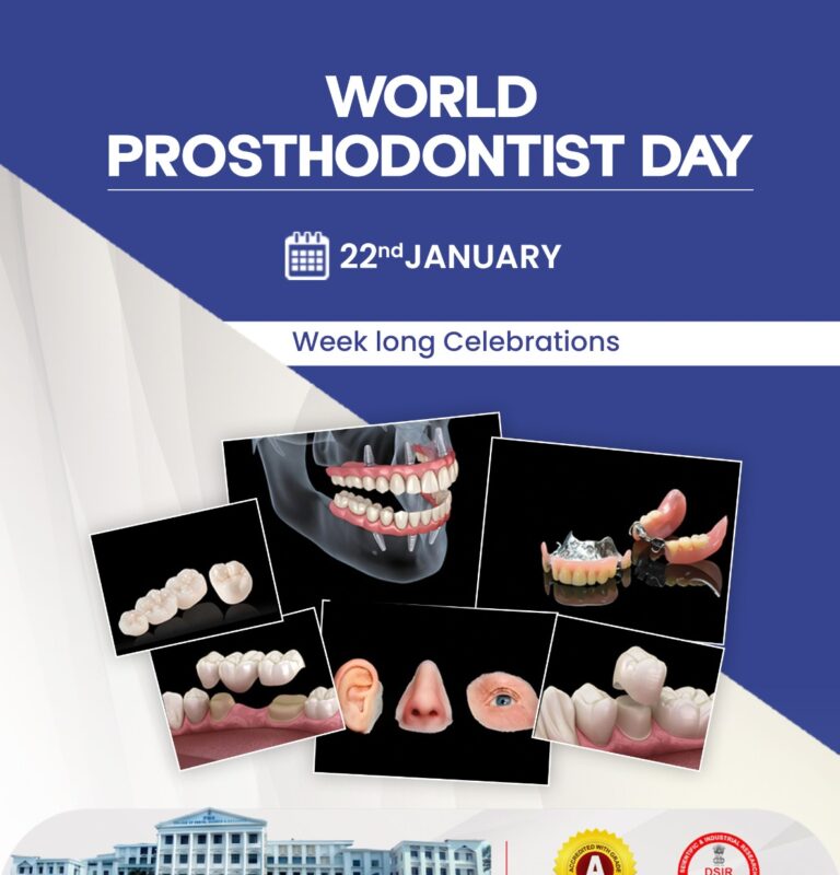 World Prosthodonist DAY