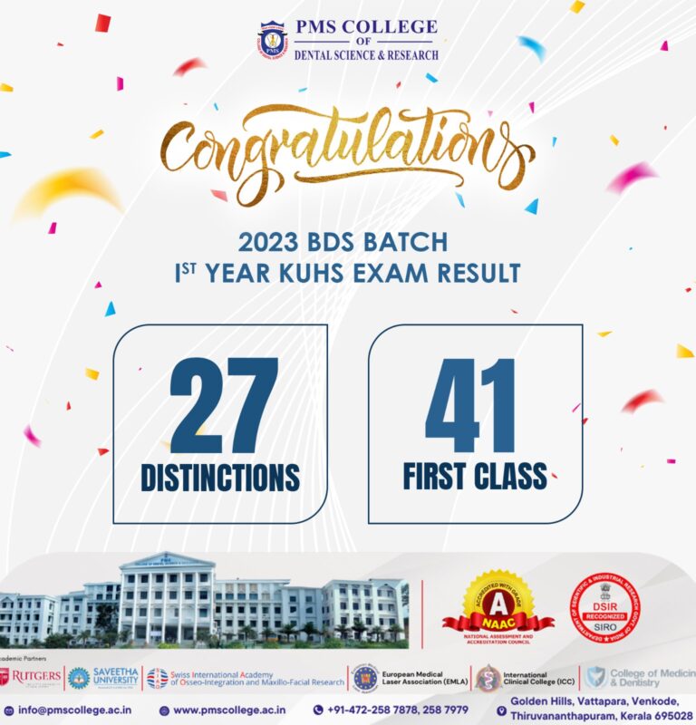 Congratulations to BDS Batch 2023