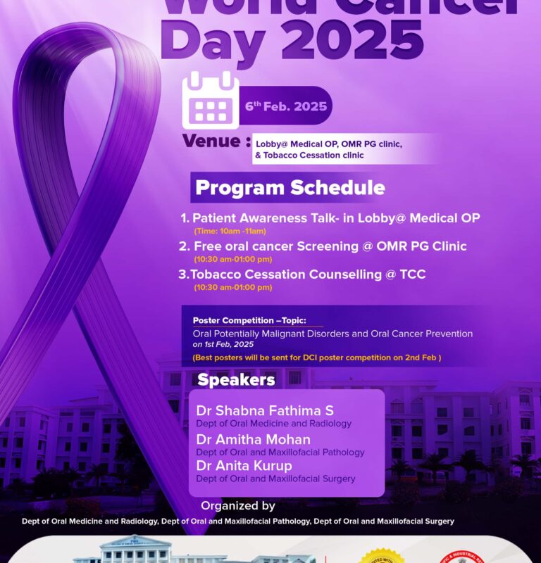 World cancer day Program